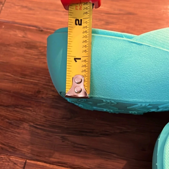 Okabashi Women’s Sea Glass Wedge Flip Flop Sandals Size M/L (8-9) - Picture 5 of 5